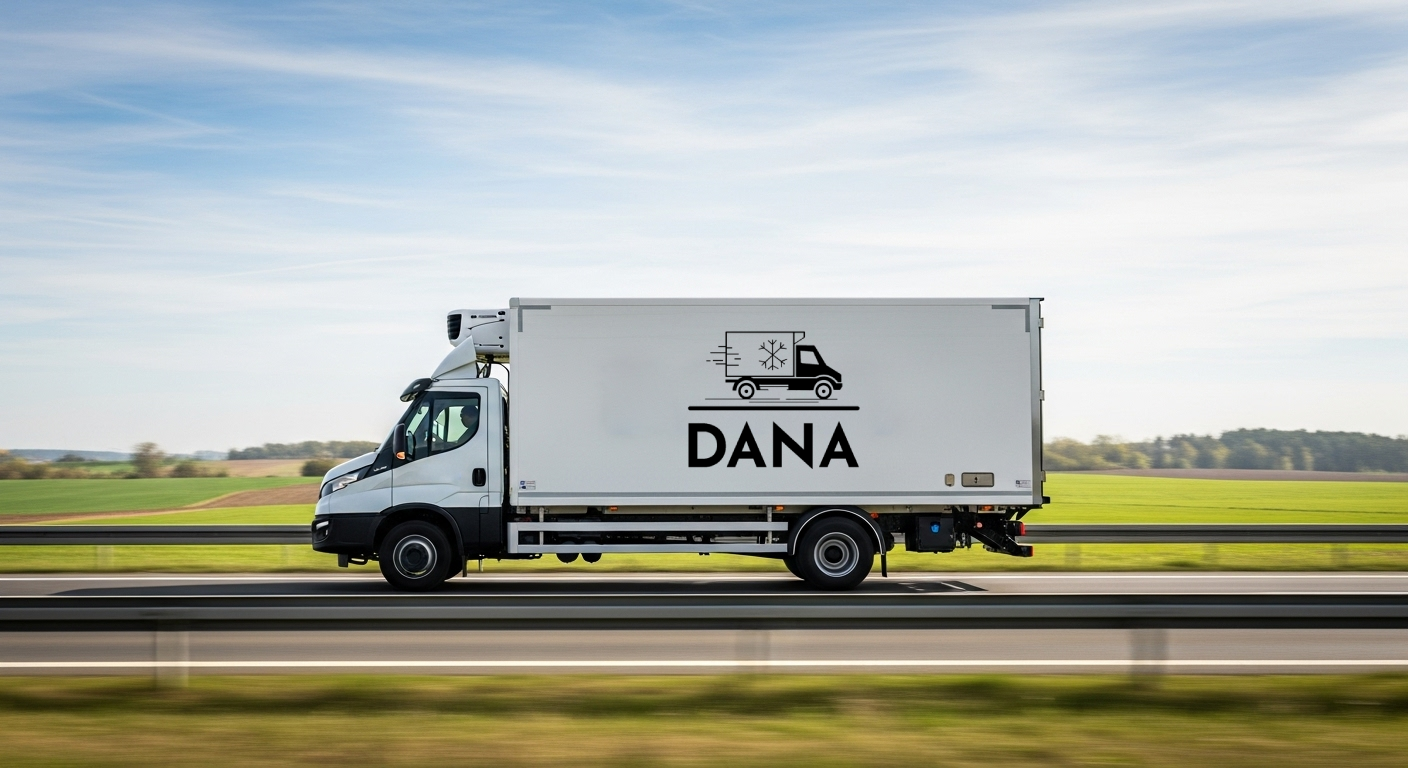 DANA samochód mroźnia - profesjonalne zaopatrzenie gastronomii